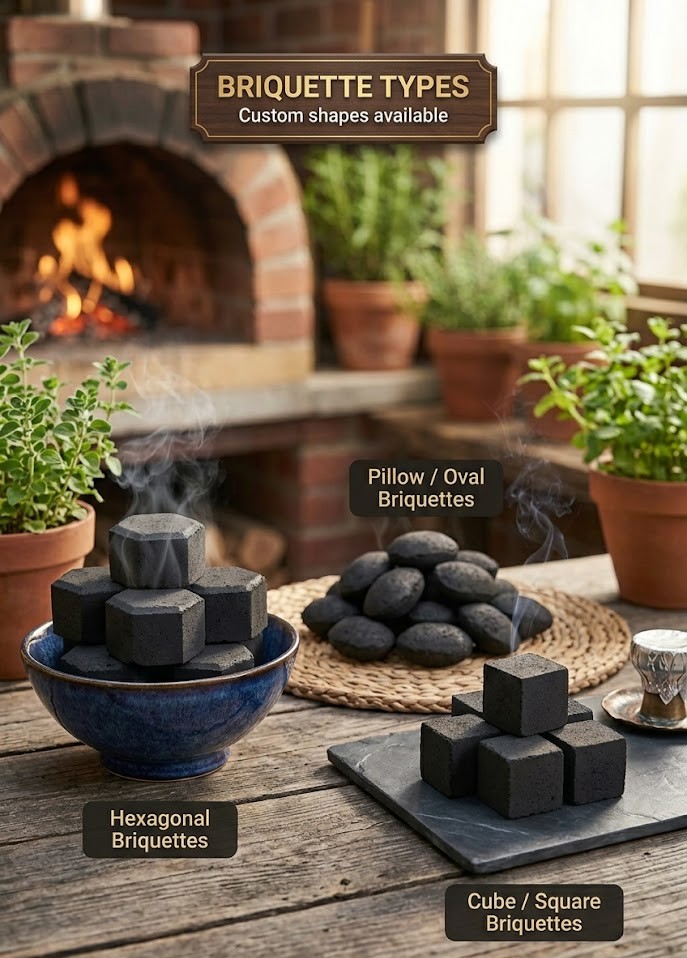 Briquette Types